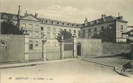 Collège de Saint-Lô - CPA collection personnelle